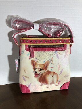 Brentano Boho Fiona Corgi 10.5” x 9.5”